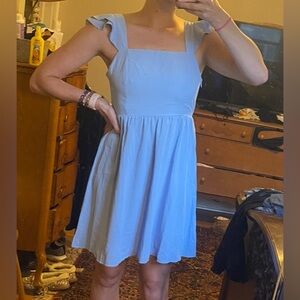 Light Blue Sleeveless Dress
